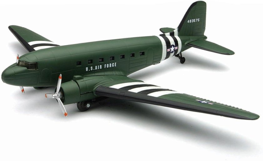 Сборная модель самолета Дуглас dc3