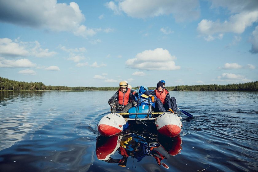 Сплав на катамаране Кереть белое море