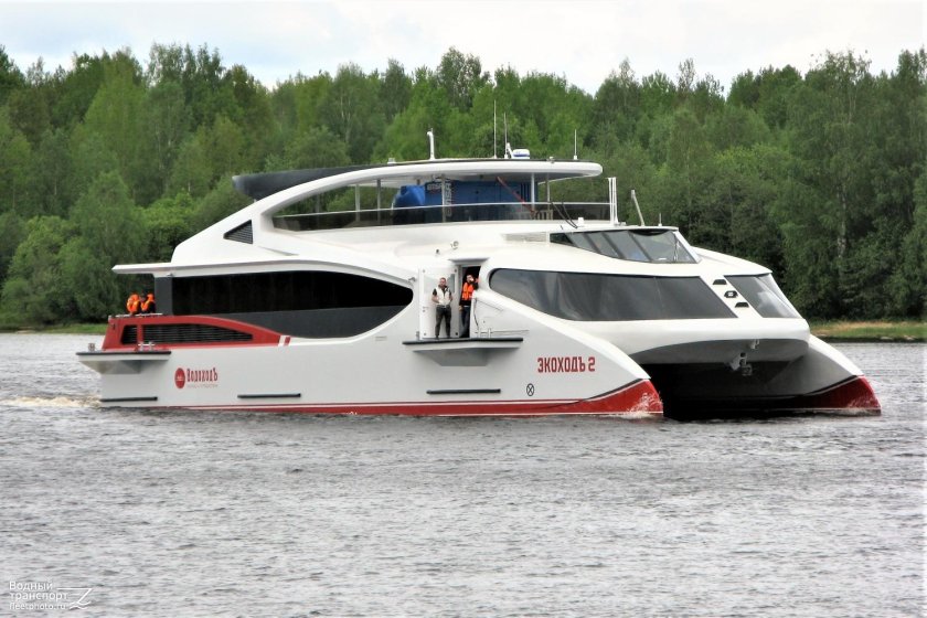Экоход катамаран
