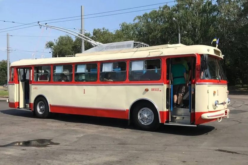 Ровно троллейбус Шкода