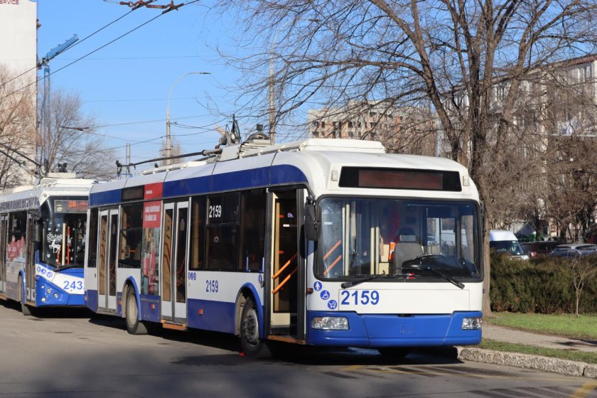 Троллейбус кишинев