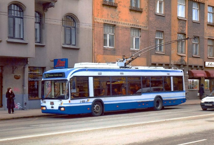 Троллейбус Рига