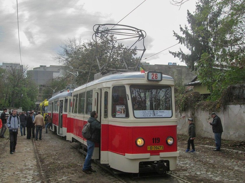 Трамвай в Румынии