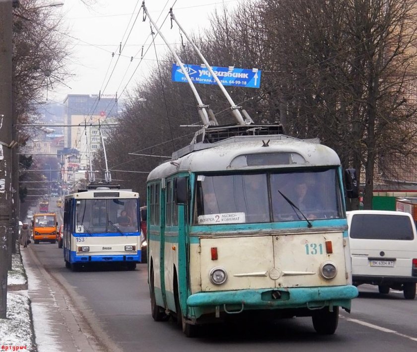 Троллейбус Украина