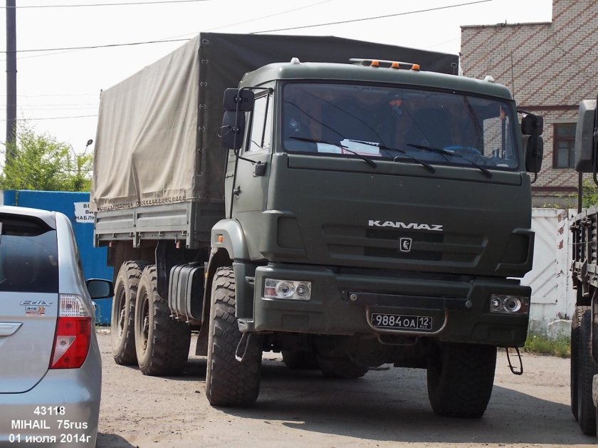 КАМАЗ 43118 военный
