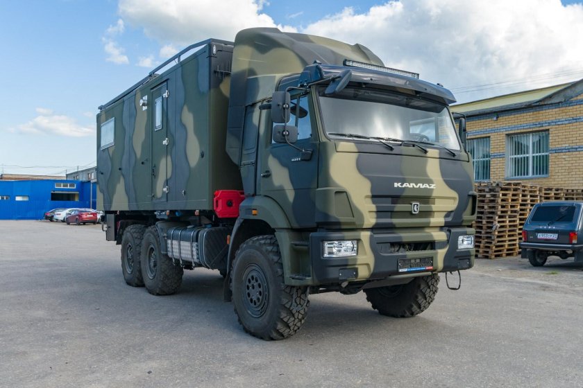 КАМАЗ 43118 военный кунг