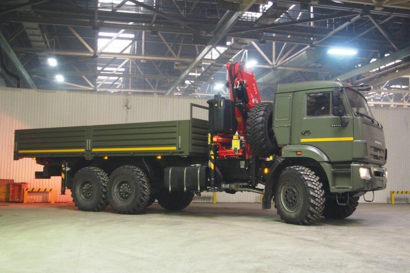 КАМАЗ 43118 С КМУ