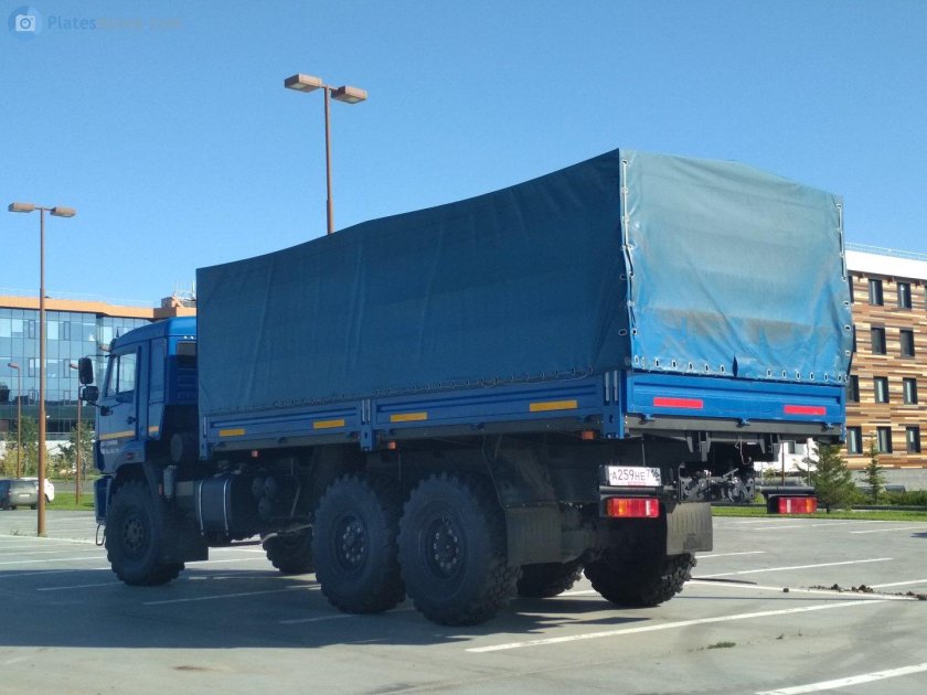 КАМАЗ 43118 тентованный