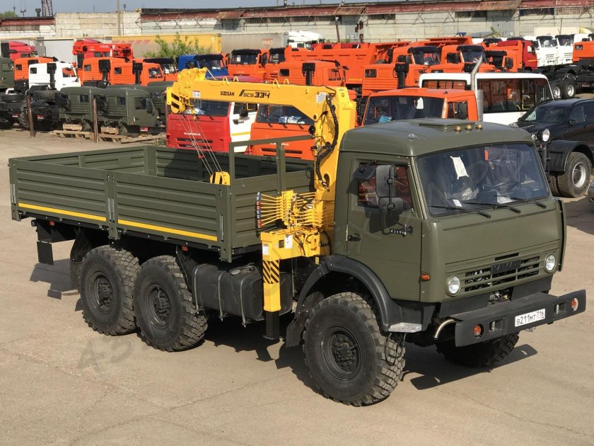 КАМАЗ 43118 военный