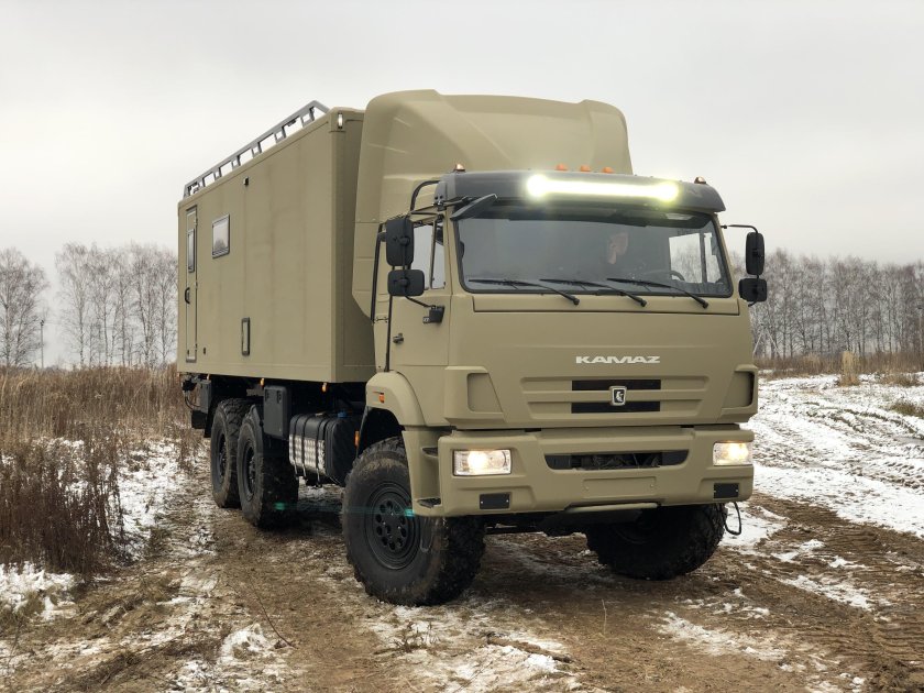 Камаз 43118 военный кунг