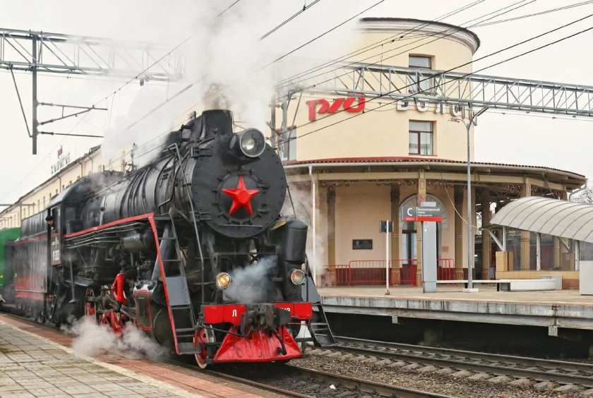 Ретро поезд Бологое Осташков