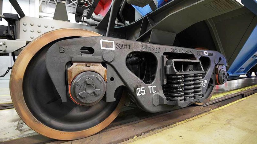 Кассетный подшипник грузового вагона Бренко