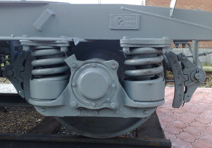 Буксовый узел пассажирского вагона