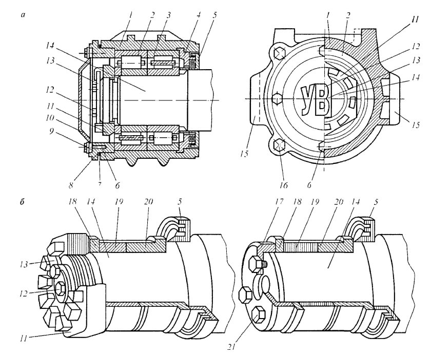 Чертеж корпуса буксы 302.30.10.150