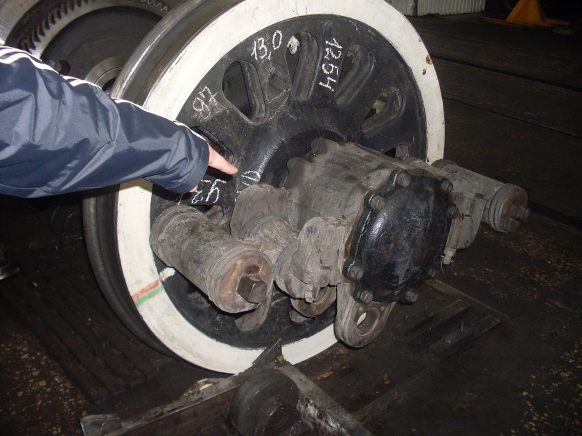 Колесная пара вл80с