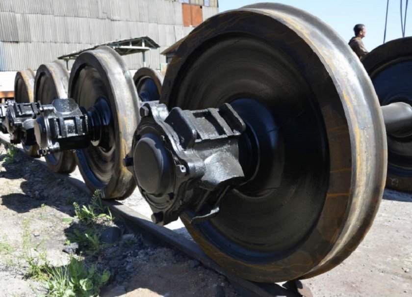 Колёсная пара вагона ру-1ш