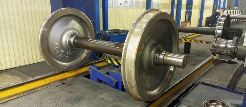 Колесная пара вагона