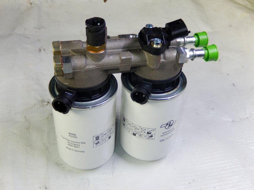 Фильтр тонкой очистки топлива ЯМЗ 536 В сборе