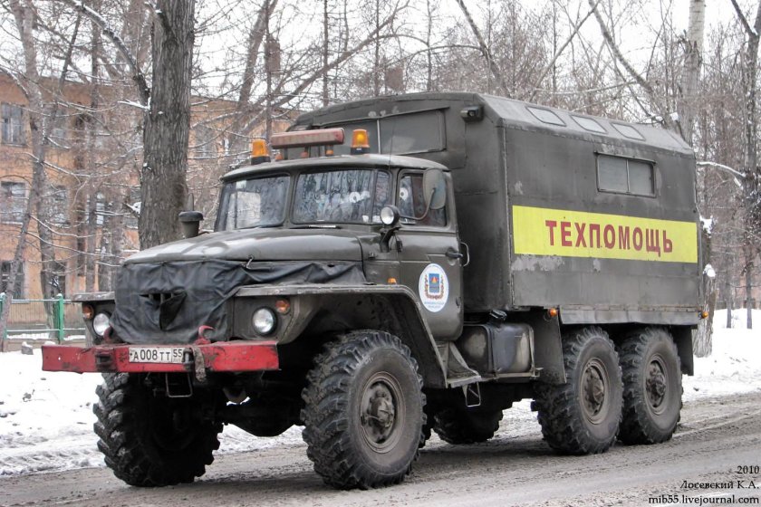 Урал 375 техпомощь