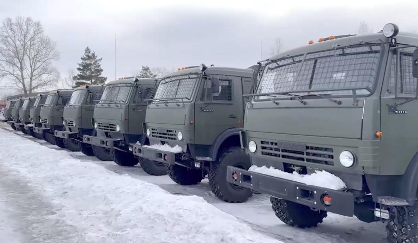 Военная техника камаз