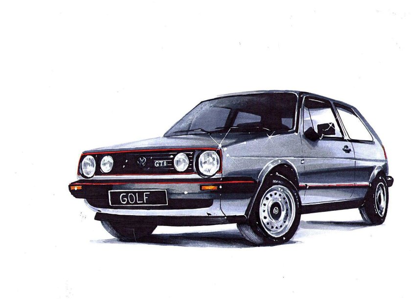 Volkswagen golf mk2 gti 1984