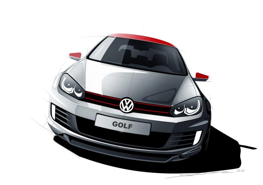 Фольксваген гольф 6 сбоку