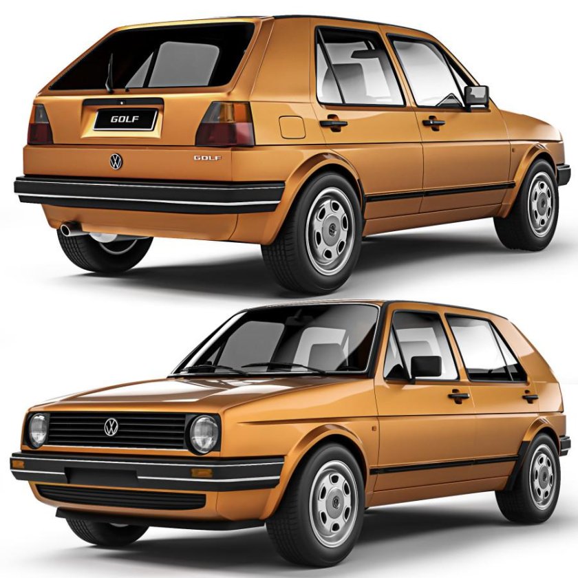 Volkswagen golf 1 поколение