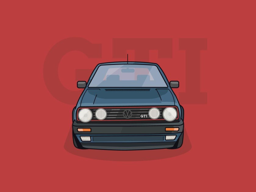 Golf 2 vector