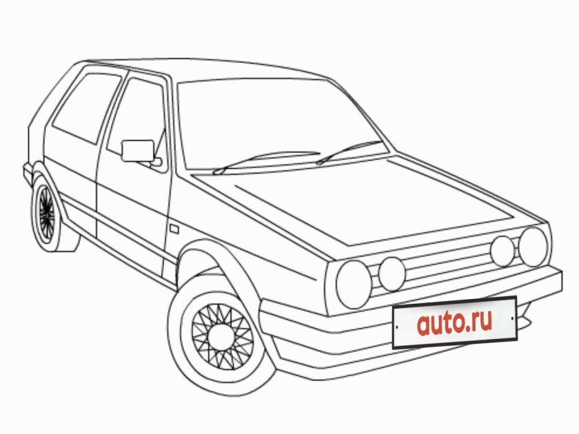 Фольксваген гольф 2