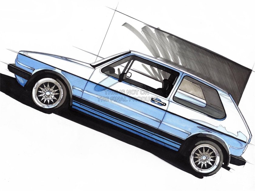 VW Golf mk1 Cabrio