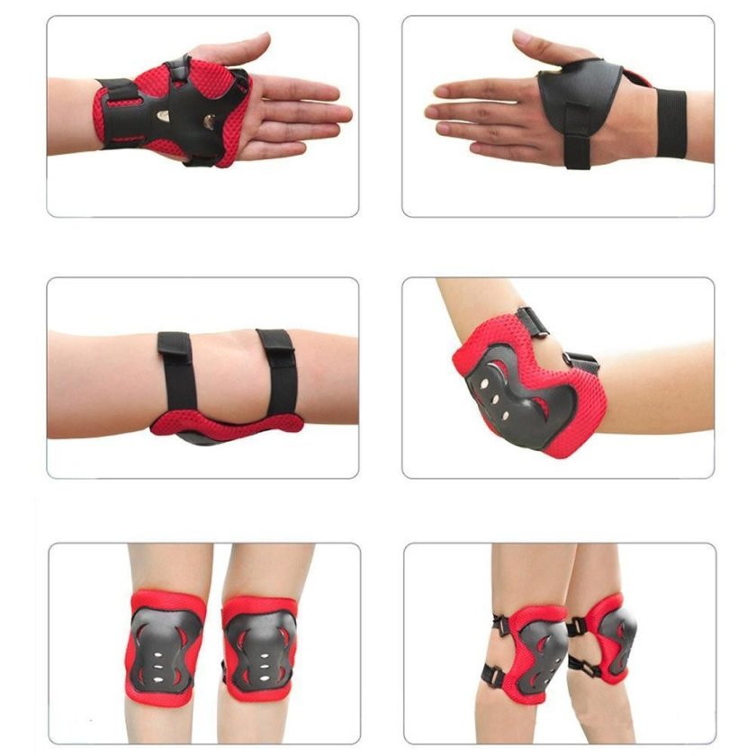 Комплект безопасной езды "защита" (наколенники, налокотники)