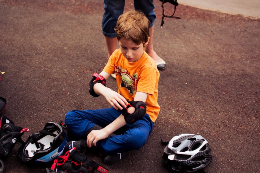 Катание на роликах