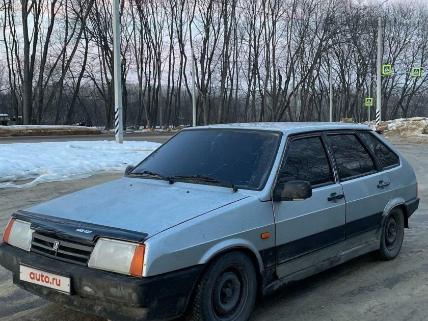 Ваз 2109 серебристая