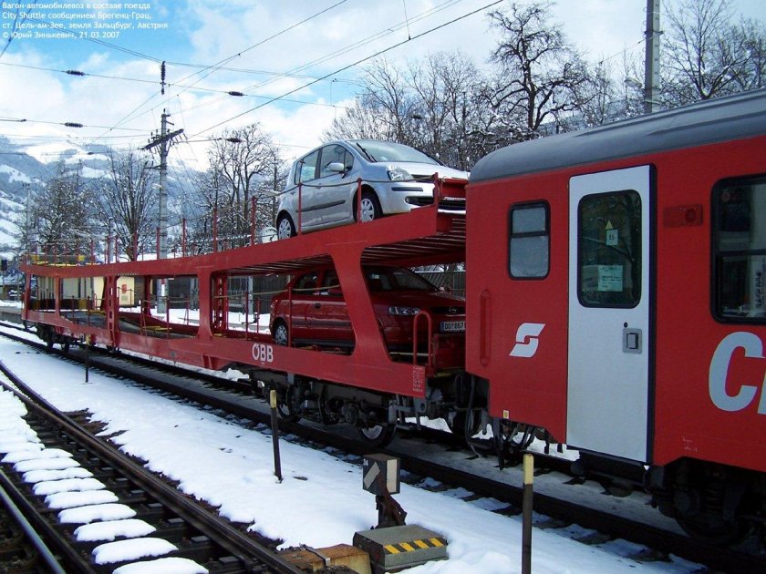 Автомобилевоз РЖД