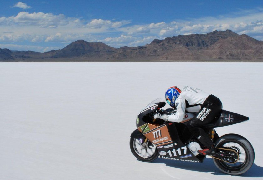 Озеро Бонневиль рекорд скорости