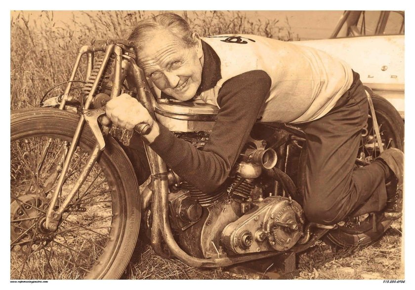 Мотоцикл indian Scout 1920 Берт Монро