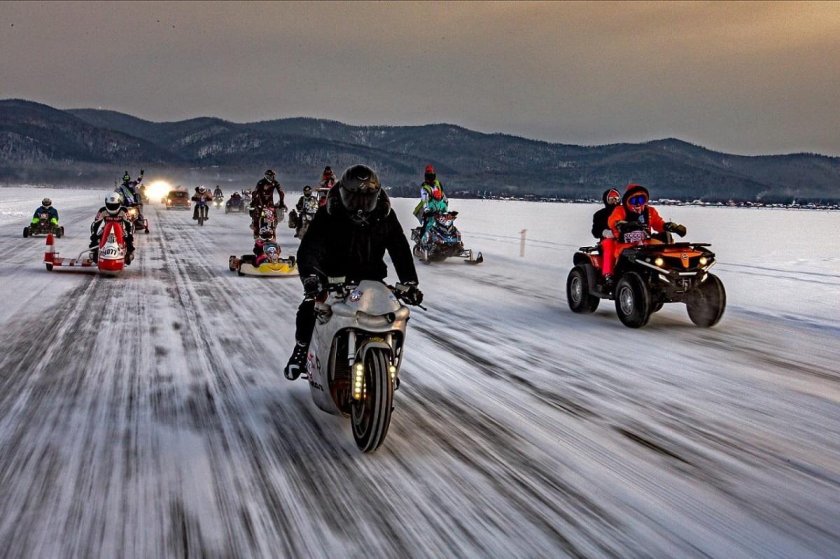 Байкальская миля мотоциклы