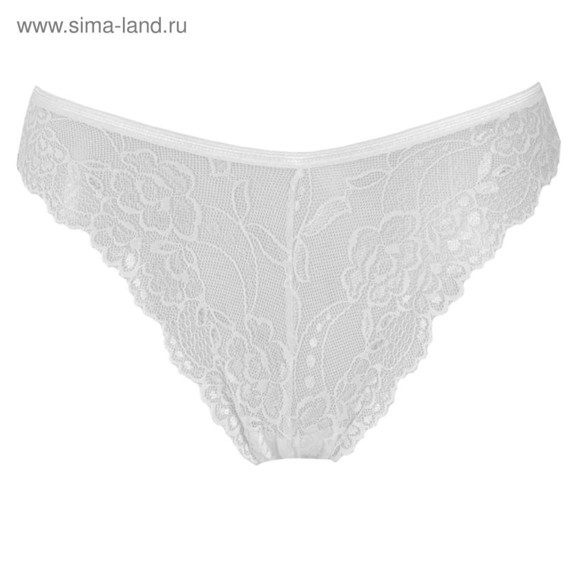 Белые трусы женские