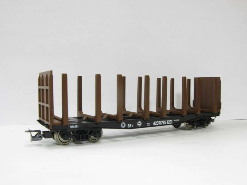 Вагон лесовоз РЖД