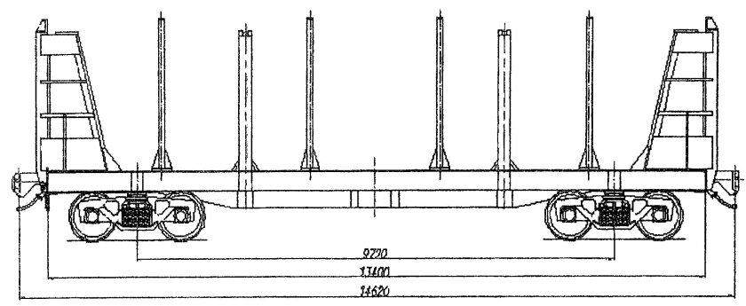 Платформа 13-9744-02 Трансмаш