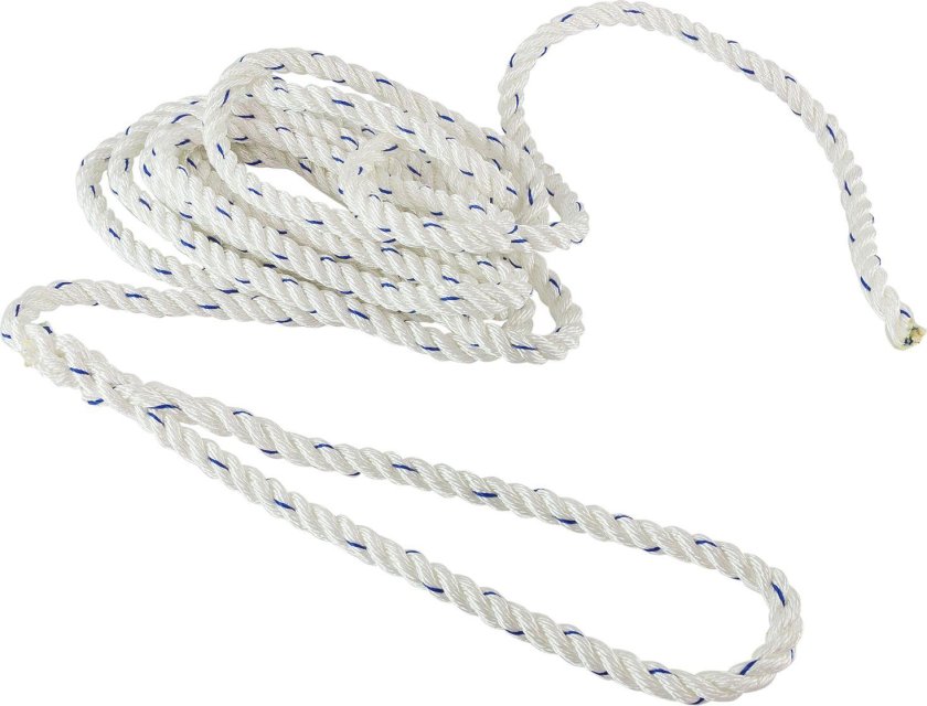 Веревка 3-прядная d12мм l200м белый Marine Rocket