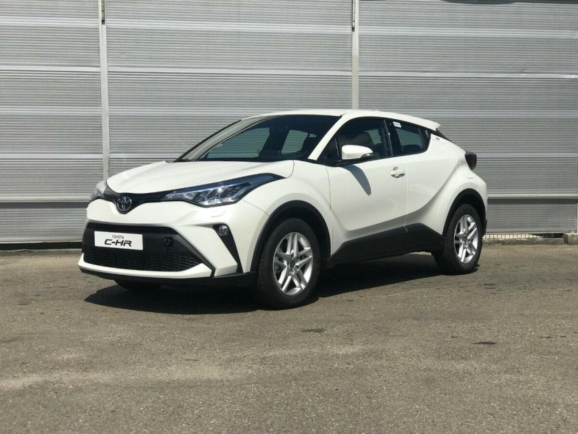 Тойота c-HR 2020 белая