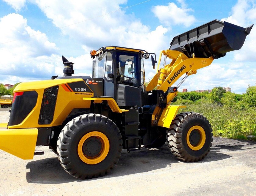 Фронтальный погрузчик Liugong clg855h