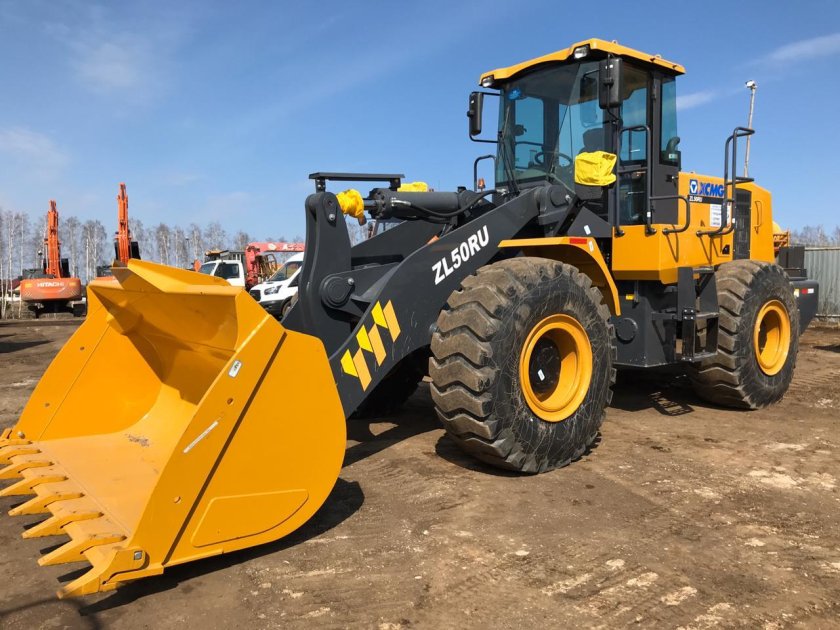 Фронтальный погрузчик XCMG zl50ru