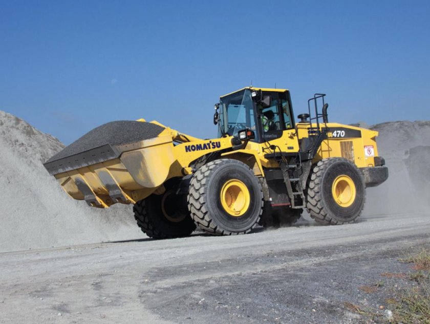 Komatsu погрузчик wa470