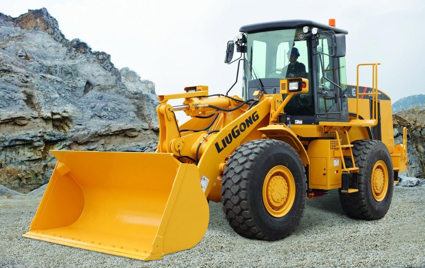 Фронтальный погрузчик люгонг 835