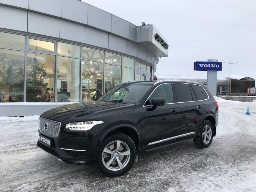 Volvo xc90 2017 Black Tuning
