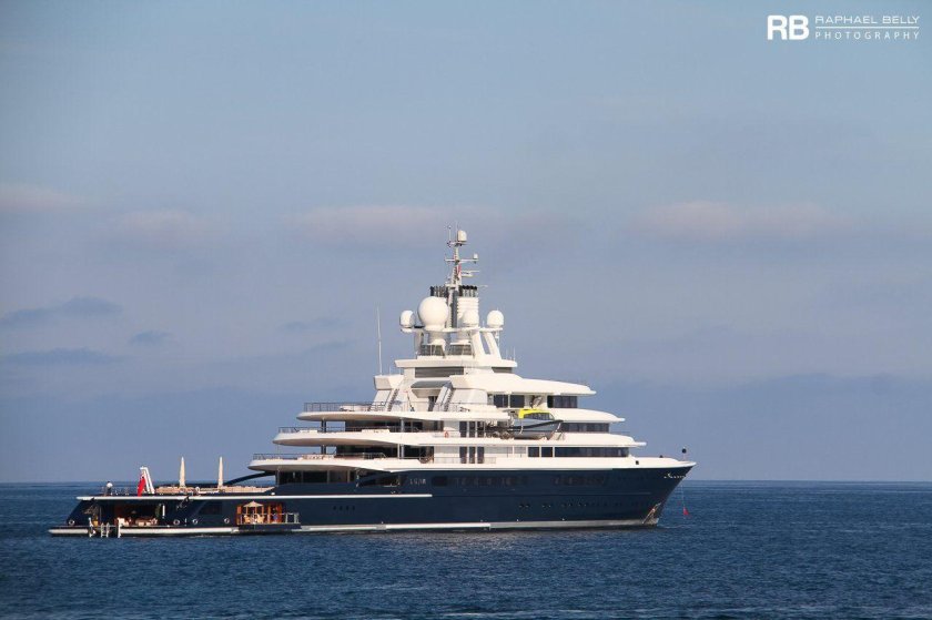 Яхта 115-метровая Luna