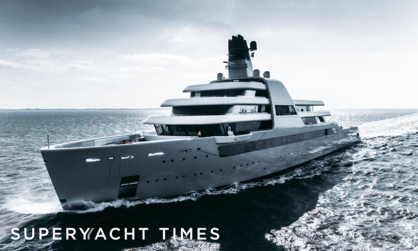 Новая яхта Абрамовича Solaris