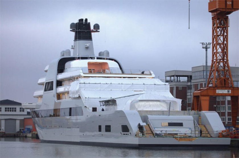 Новая яхта Абрамовича 2021